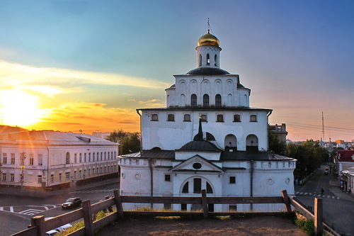 Золотые ворота в городе Владимире