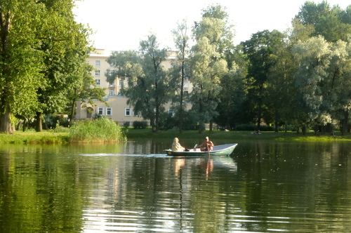 В парке Победы