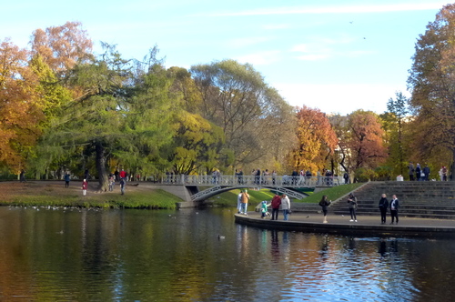 в Таврическом саду