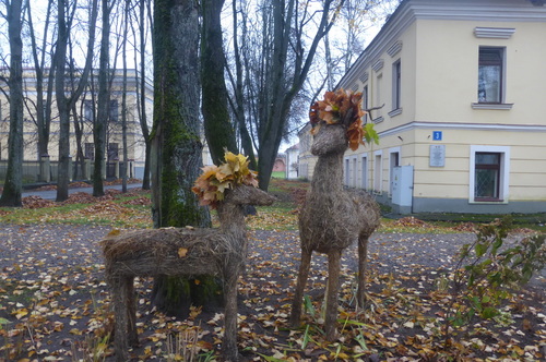 Скульптуры Новгорода