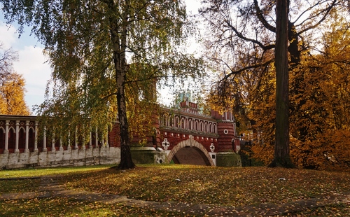 Фигурный мост в Царицыне