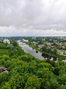 Вид на Торжок с часовни