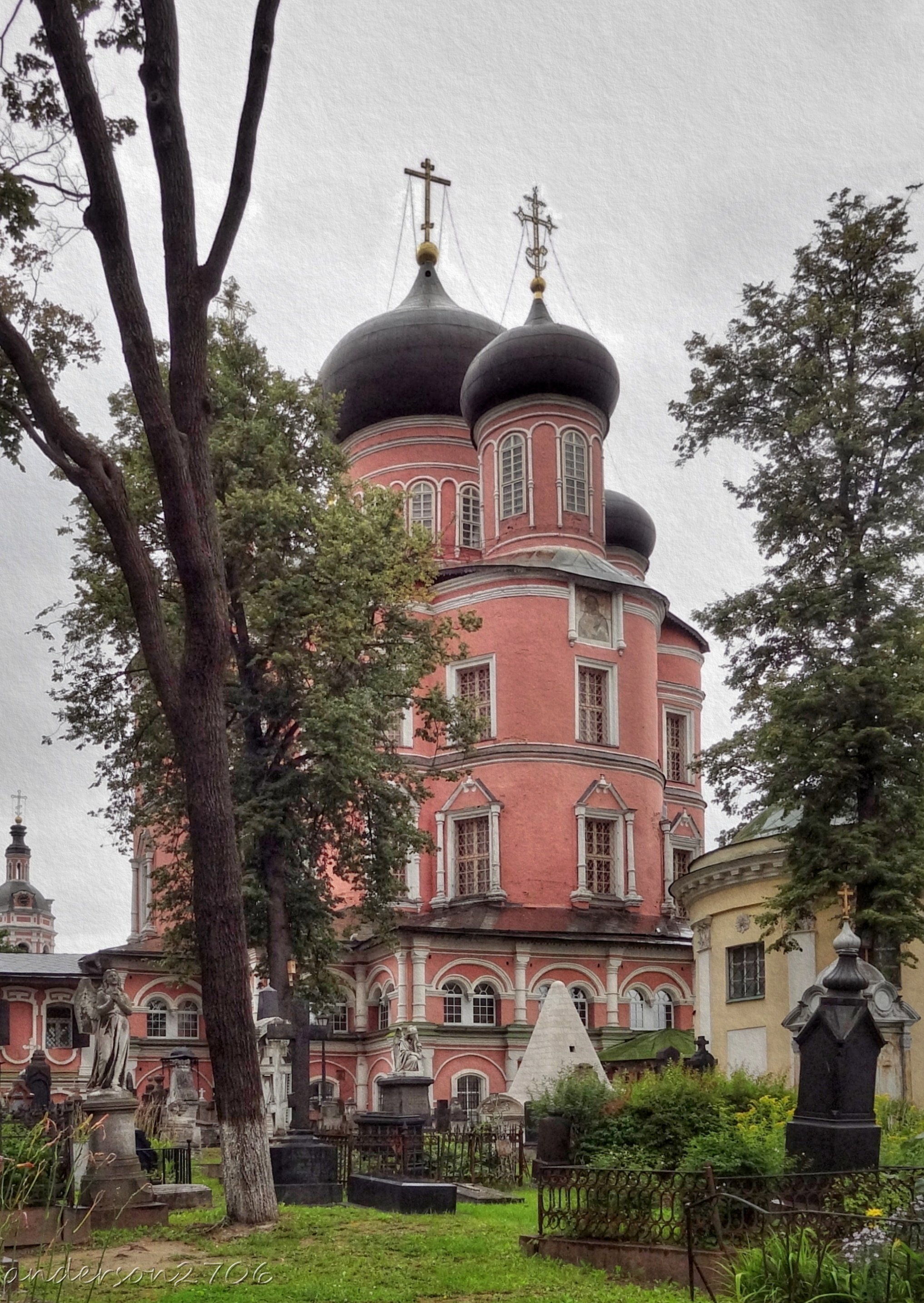 Донской монастырь в Москве архитектура