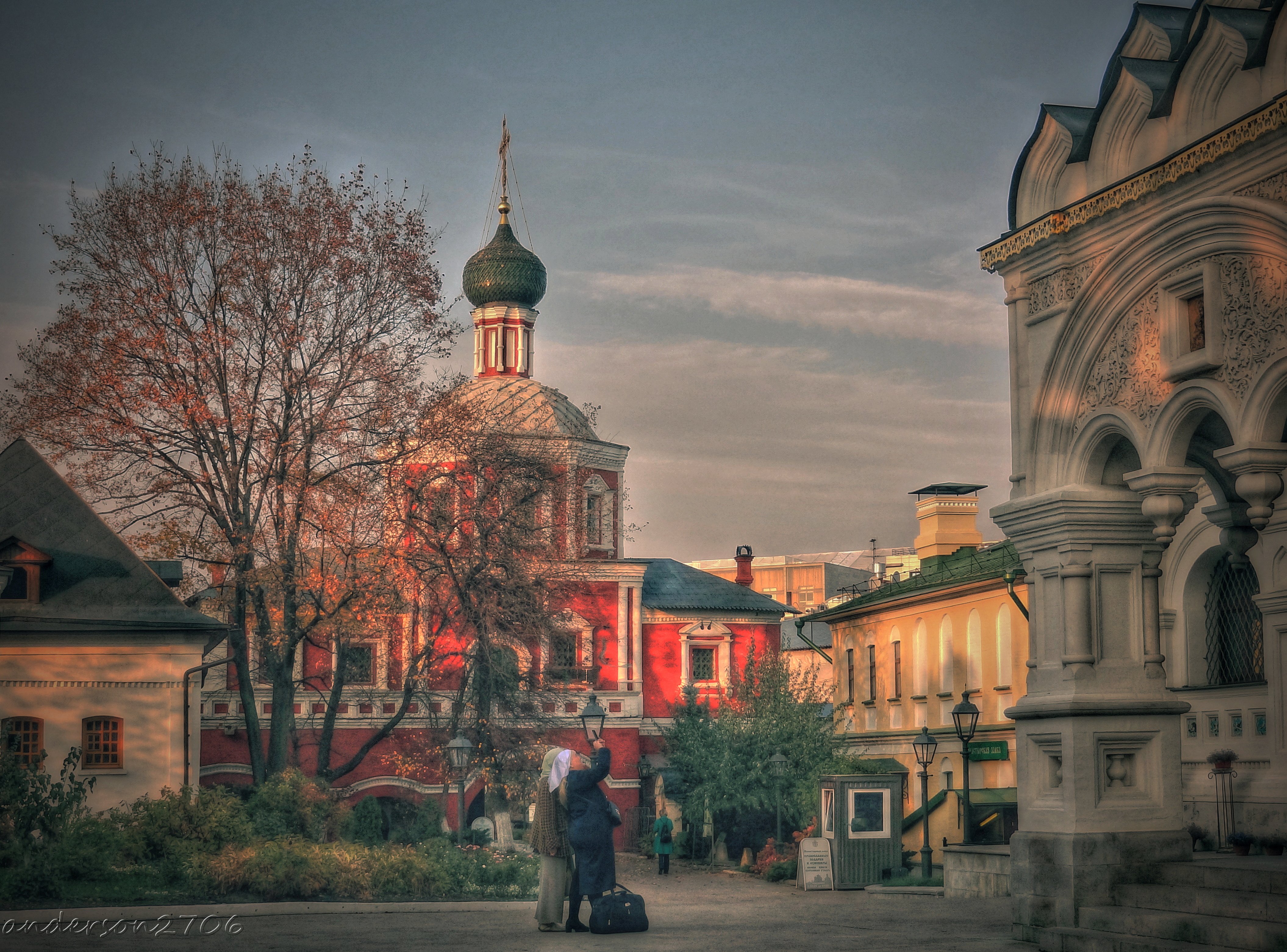 Зачатьевский монастырь в москве фото