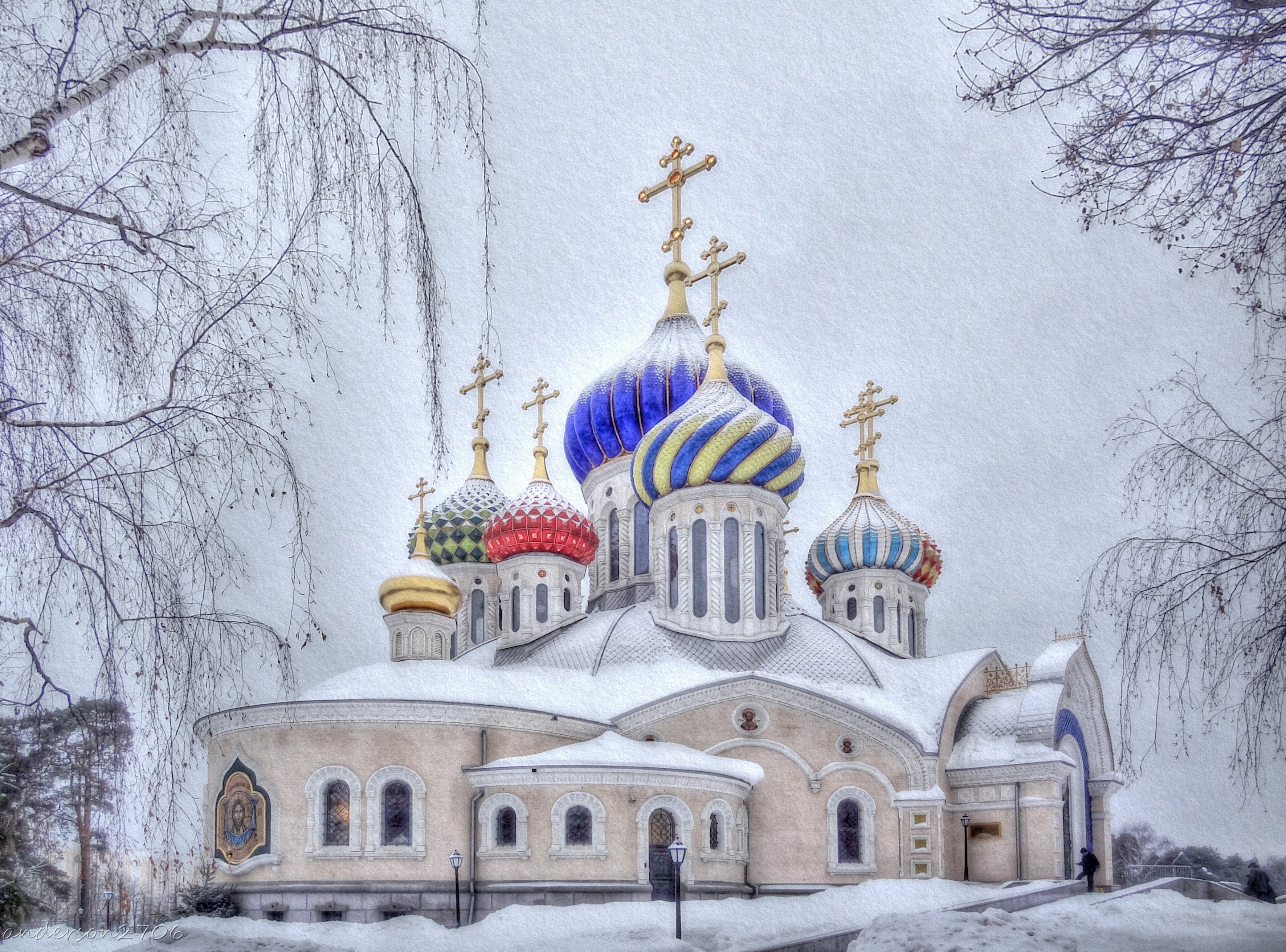 Православный храм в Переделкино