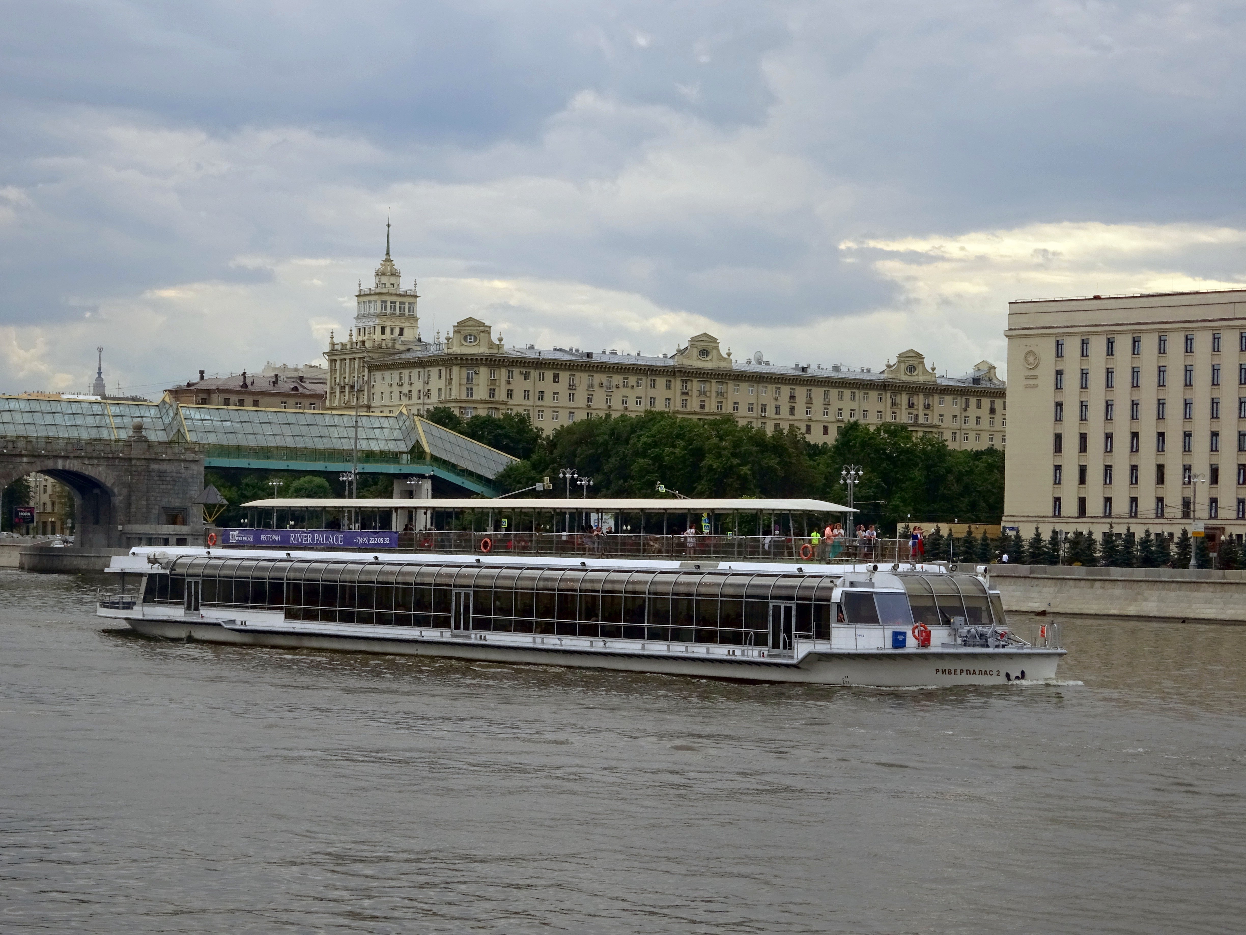 теплоход ривер палас москва