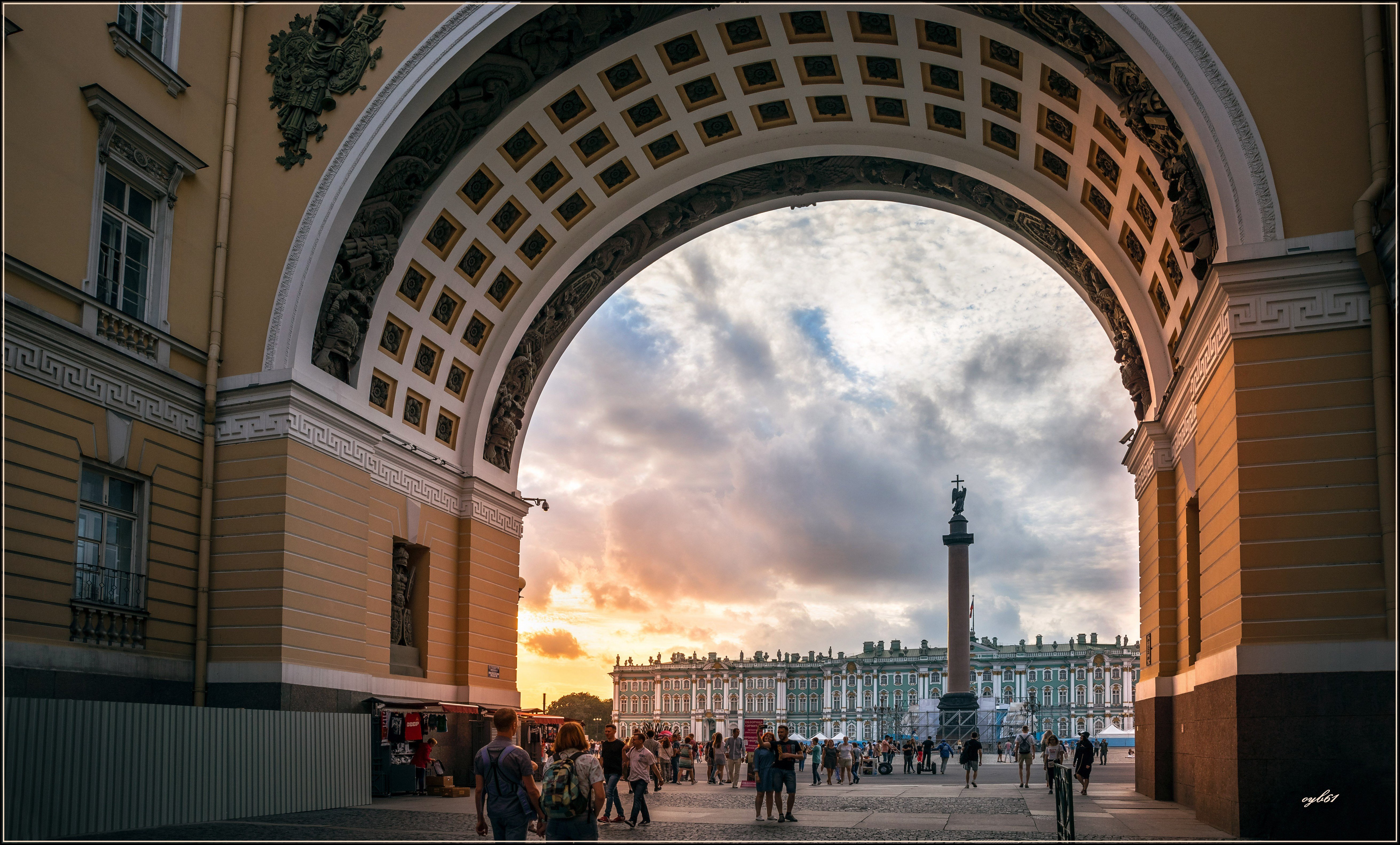 Триумфальная арка Санкт-Петербург Дворцовая площадь