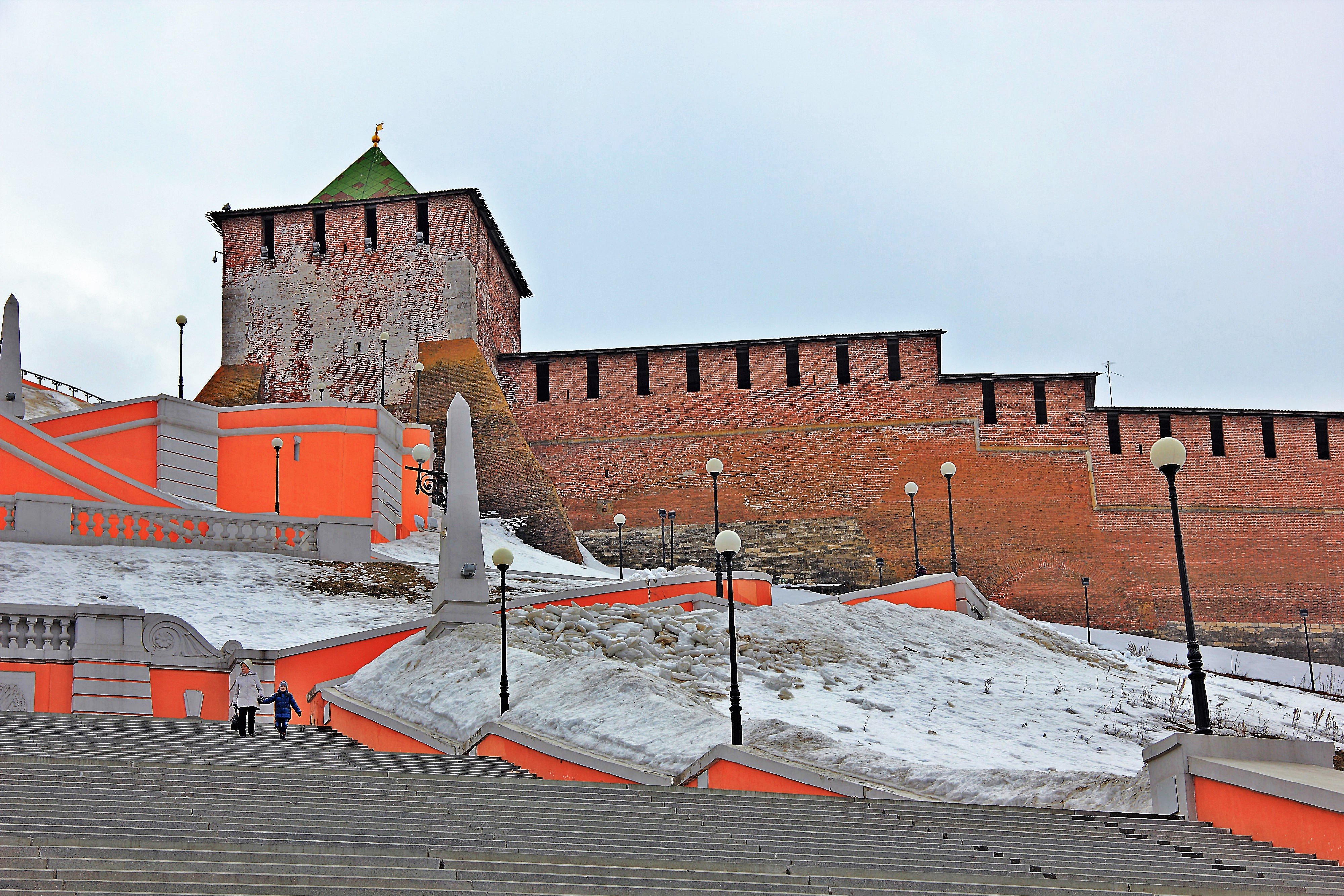 георгиевская башня нижегородского кремля