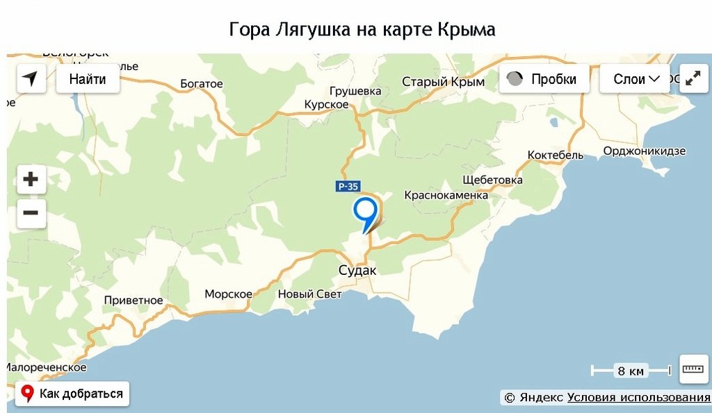 Щебетовка крым карта