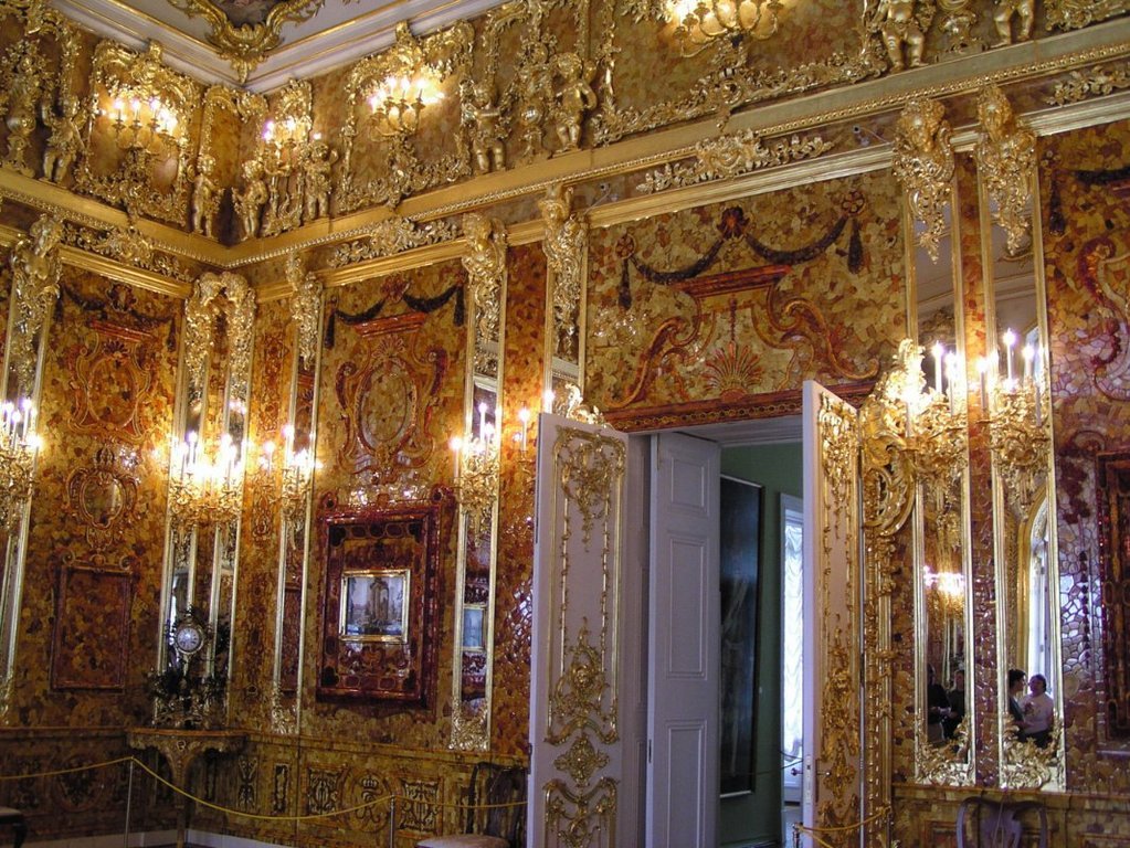 Янтарная комната в санкт петербурге фото