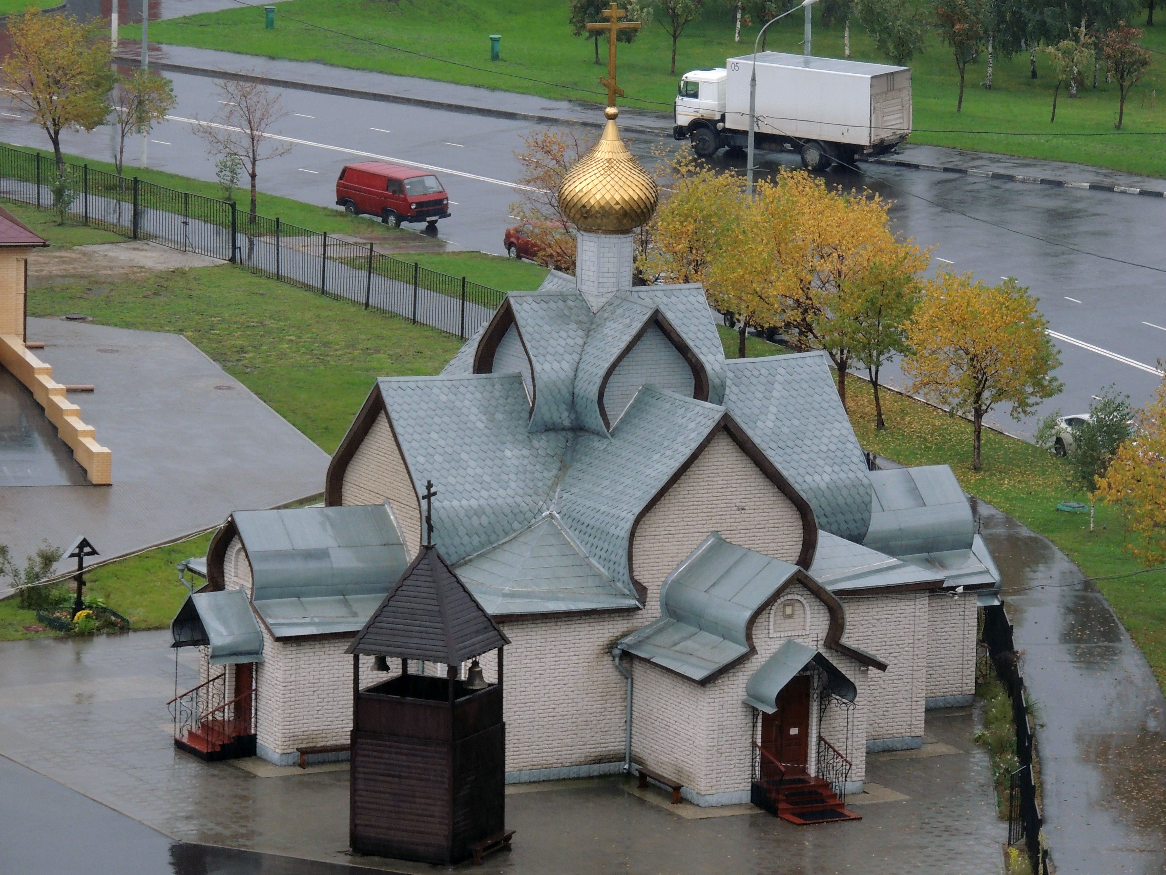 Деревянная Церковь возле метро Свиблово