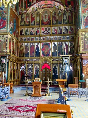 Иконостас Введенской церкви во Введенском Ивановском монастыре