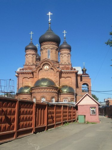 Церковь Иконы Божией Матери Владимирская в Ивановском Владимирском монастыре