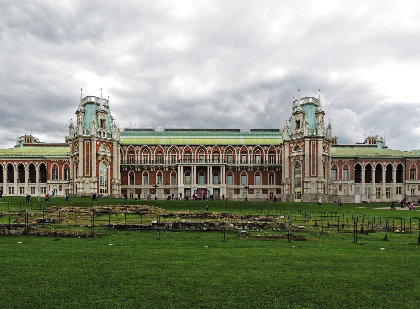 Большой Царицынский дворец. М. Ф. Казаков, 1786—1796г.