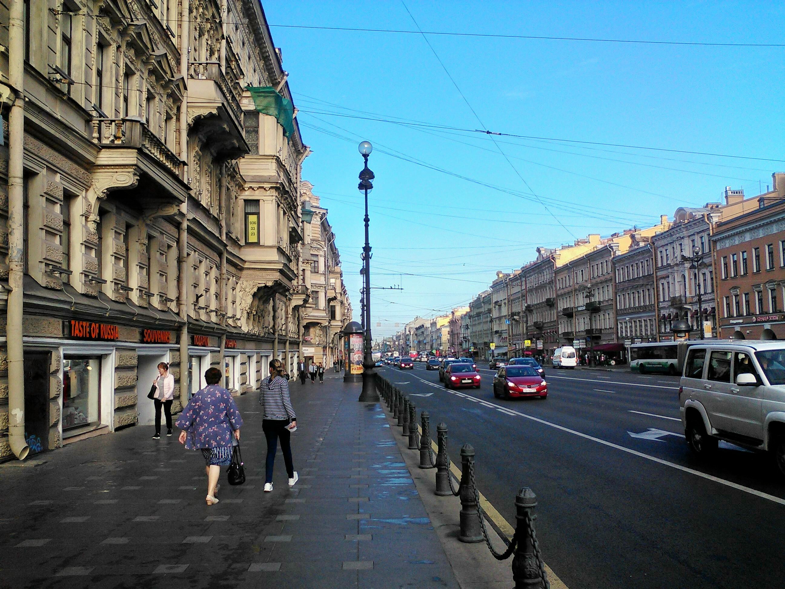 улица невский проспект санкт петербург