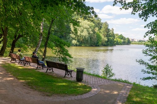 В парке Царицыно