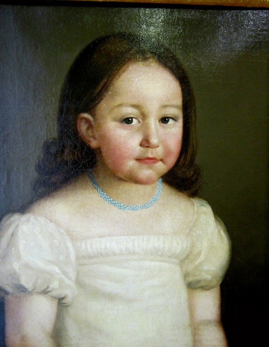 Исаак Сваненбюрг портрет девочки