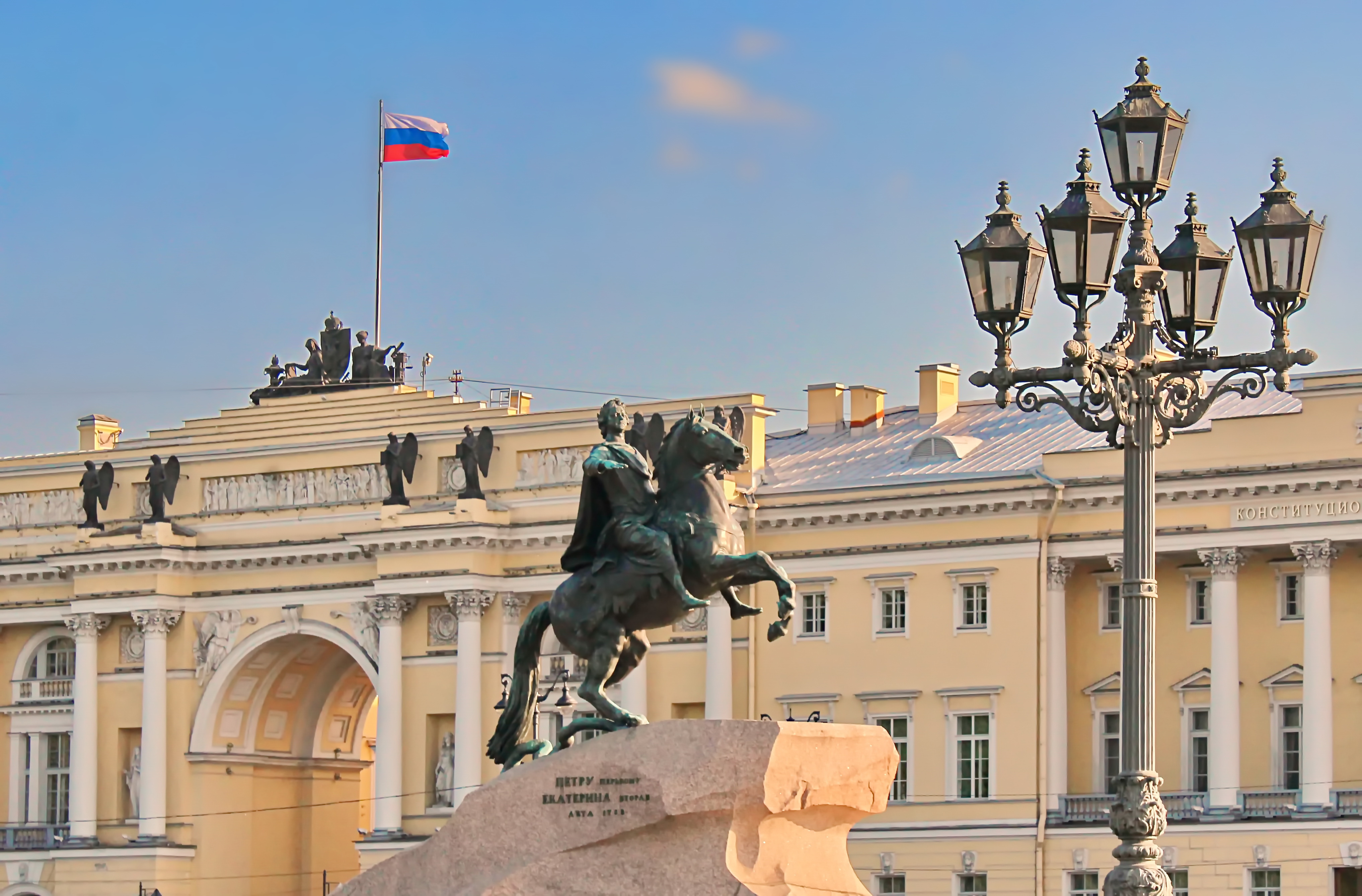 сенатская площадь медный всадник