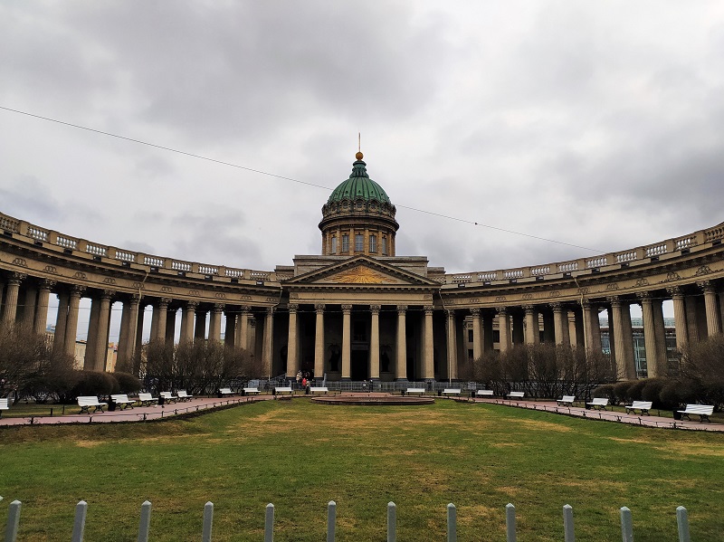 Автором проекта величественного здания казанского собора в петербурге сооруженного в 1801 1811 гг