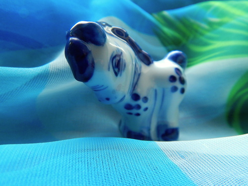 Гжельская лошадка