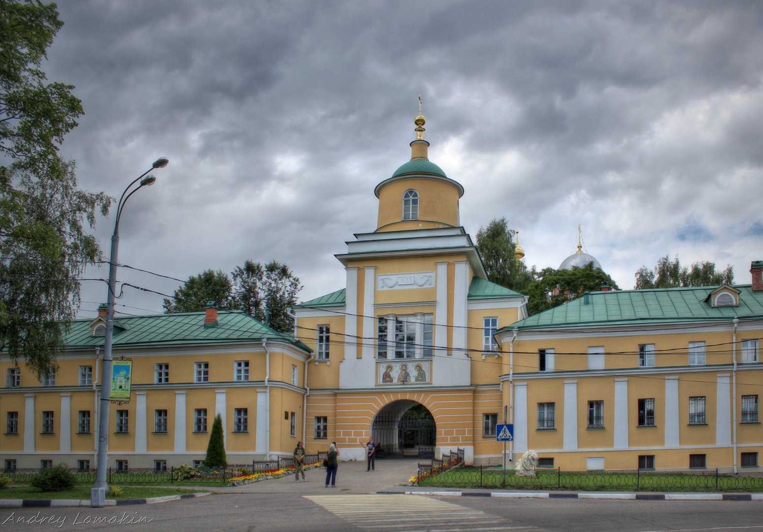 Надвратная Церковь Александро Невской Лавры