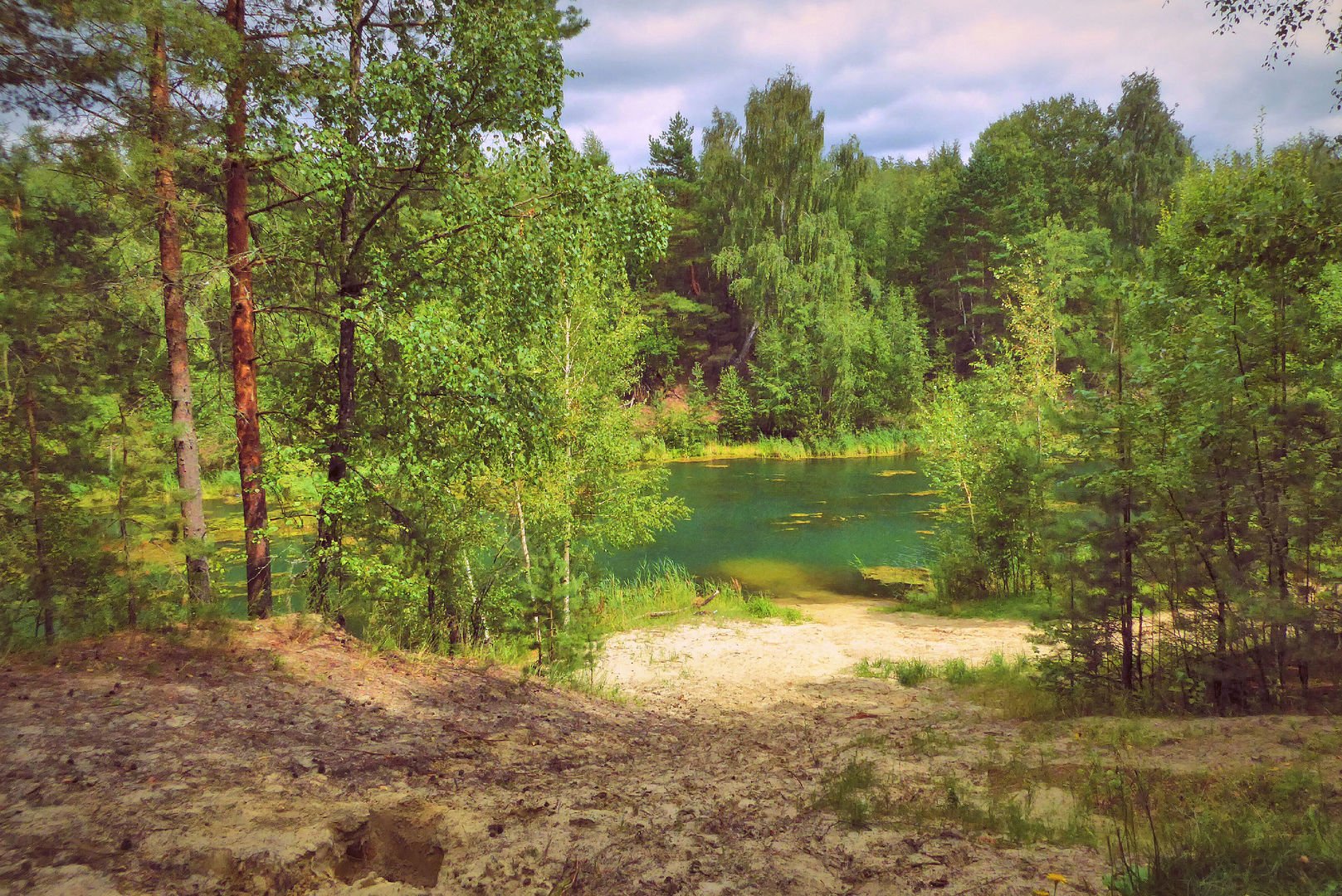 Сосновый Бор Новосибирск озеро