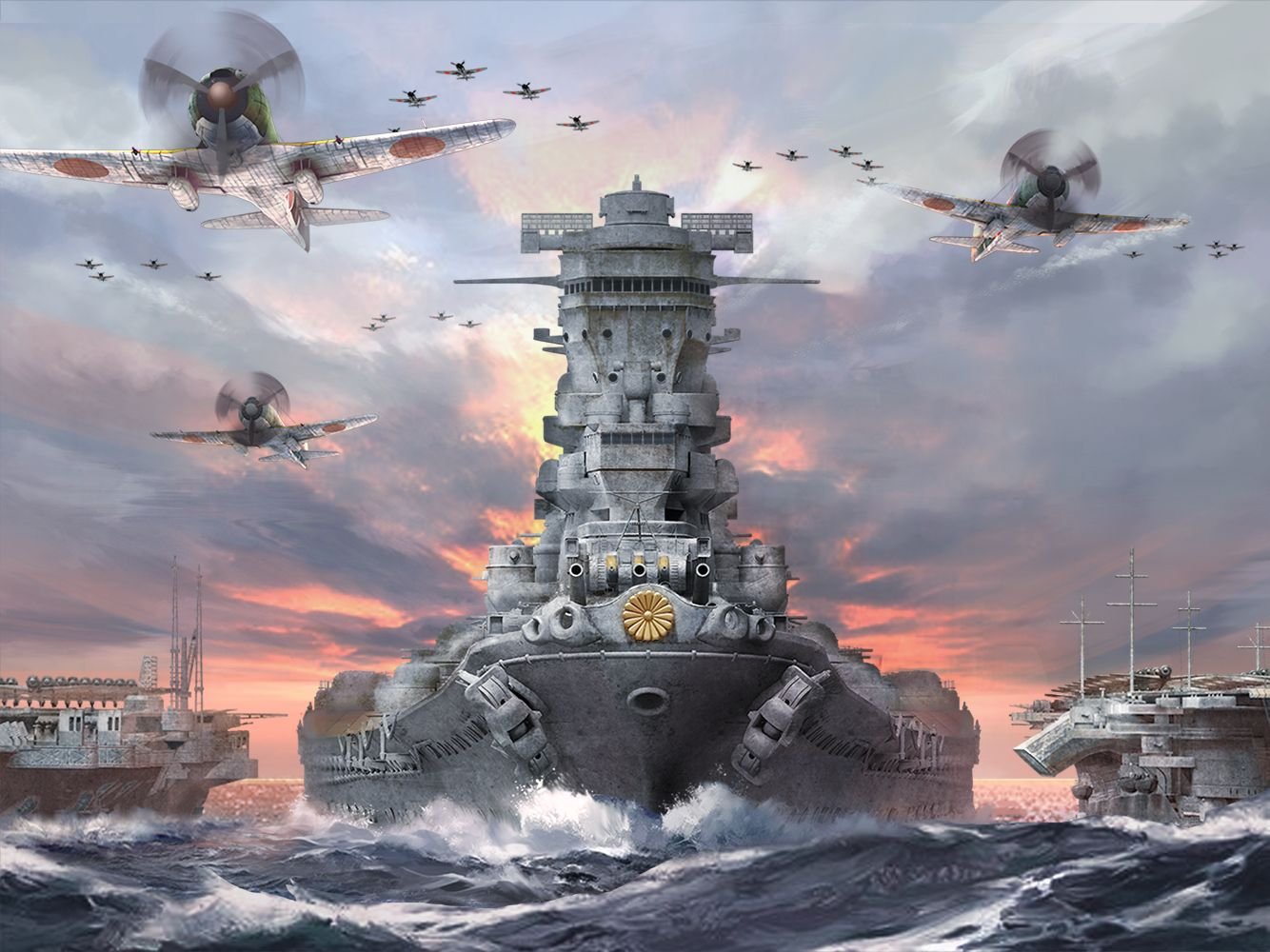 Военный корабль Ямато
