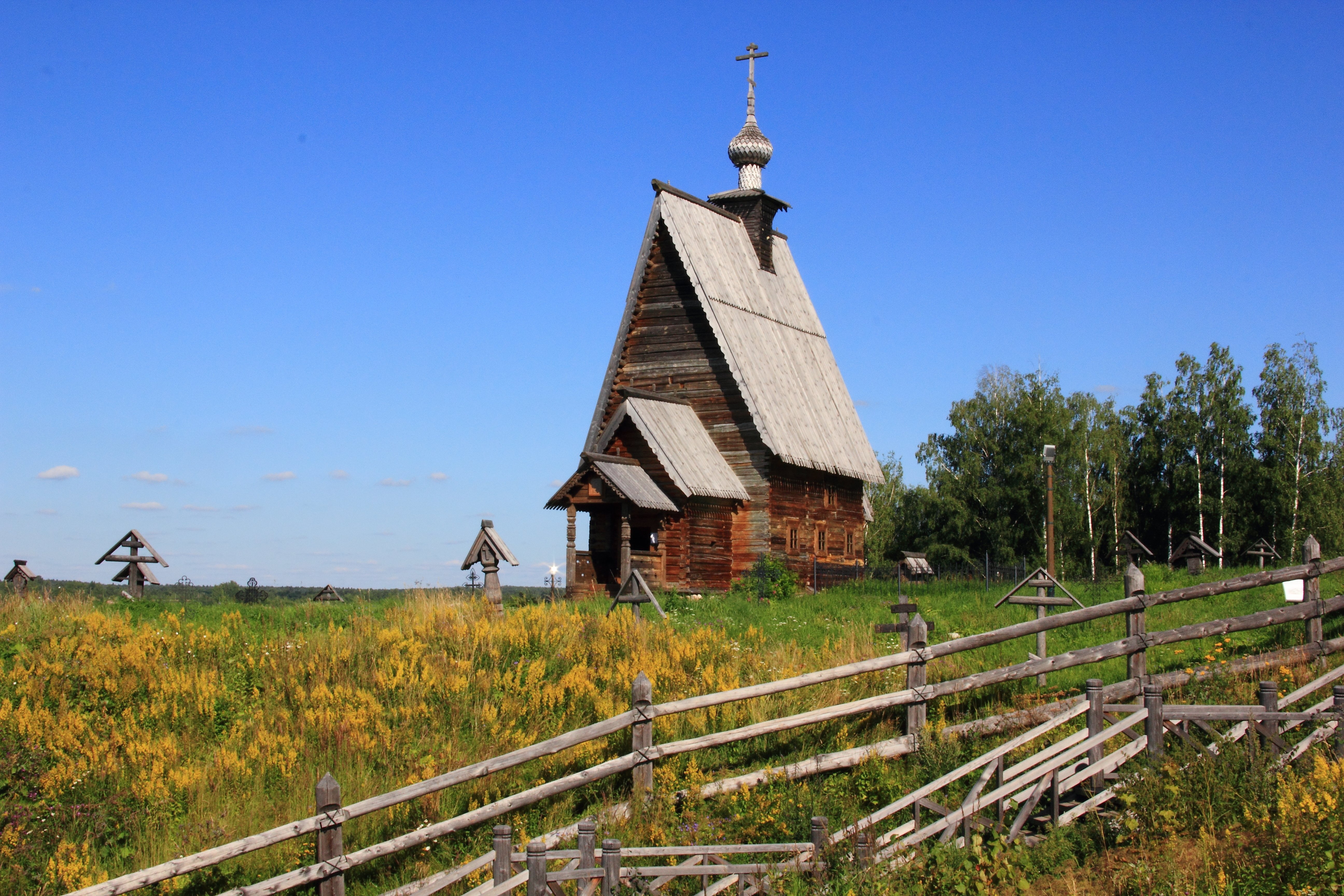 Церковь Воскресения Христова, город Плес