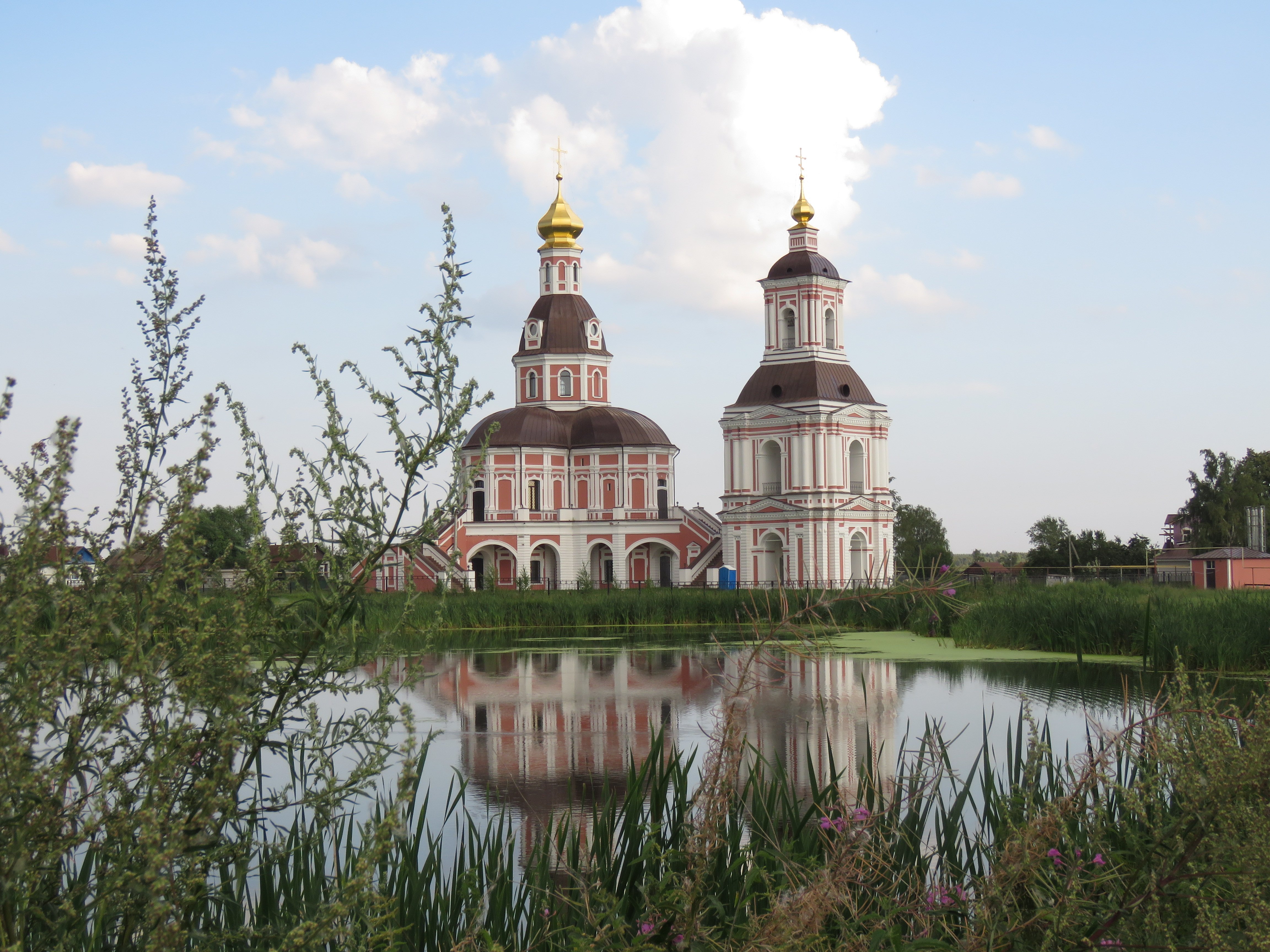 Нижегород. Хирино храм. Храм Иоанна Предтечи Хирино. Храм в Хирино Нижегородская область. Предтеченская Церковь в с. Хирино.