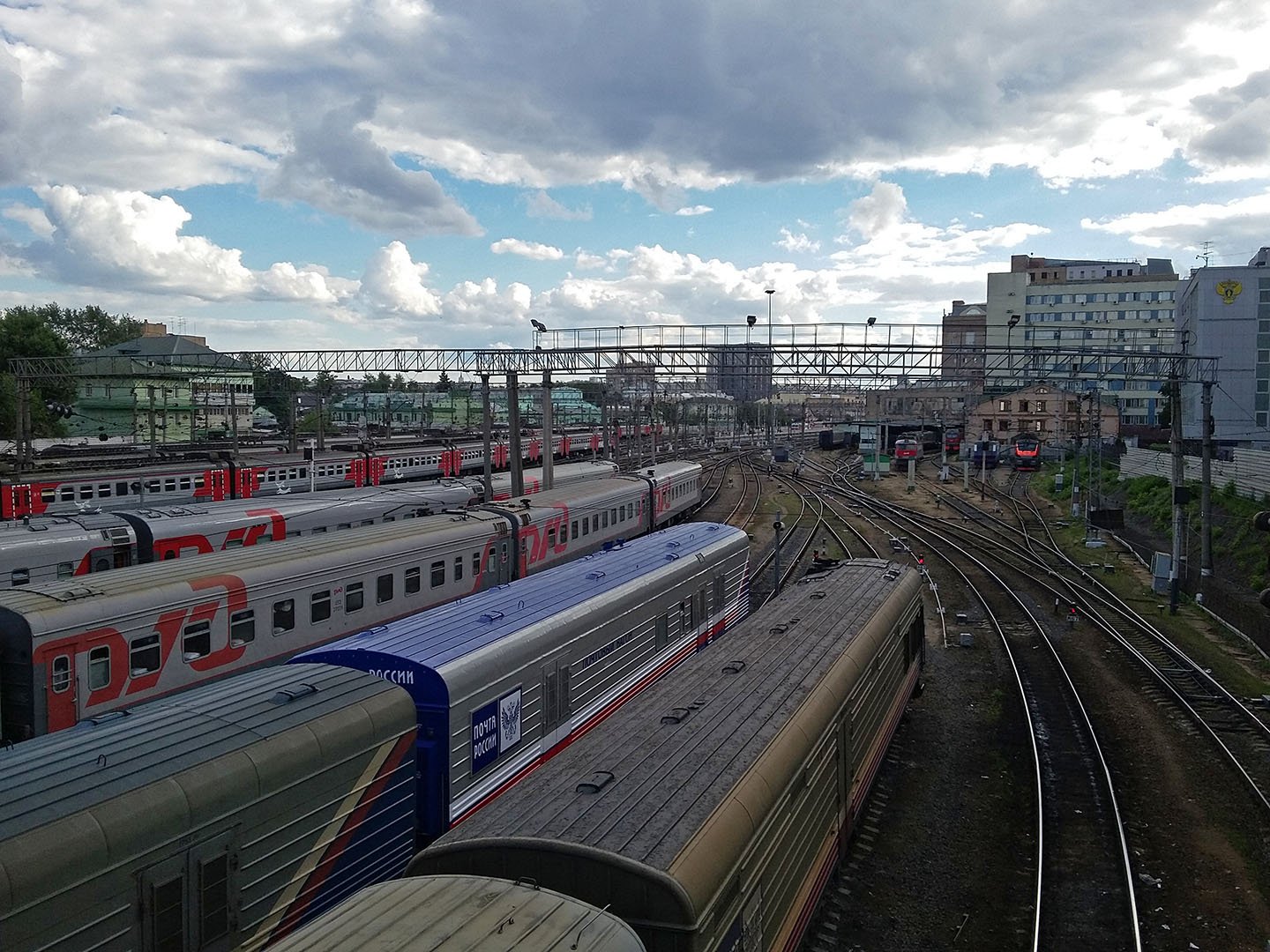 Казанский вокзал пути