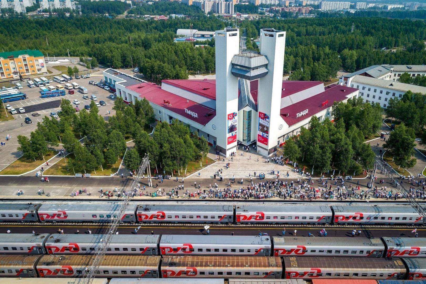 Фото жд вокзал тында