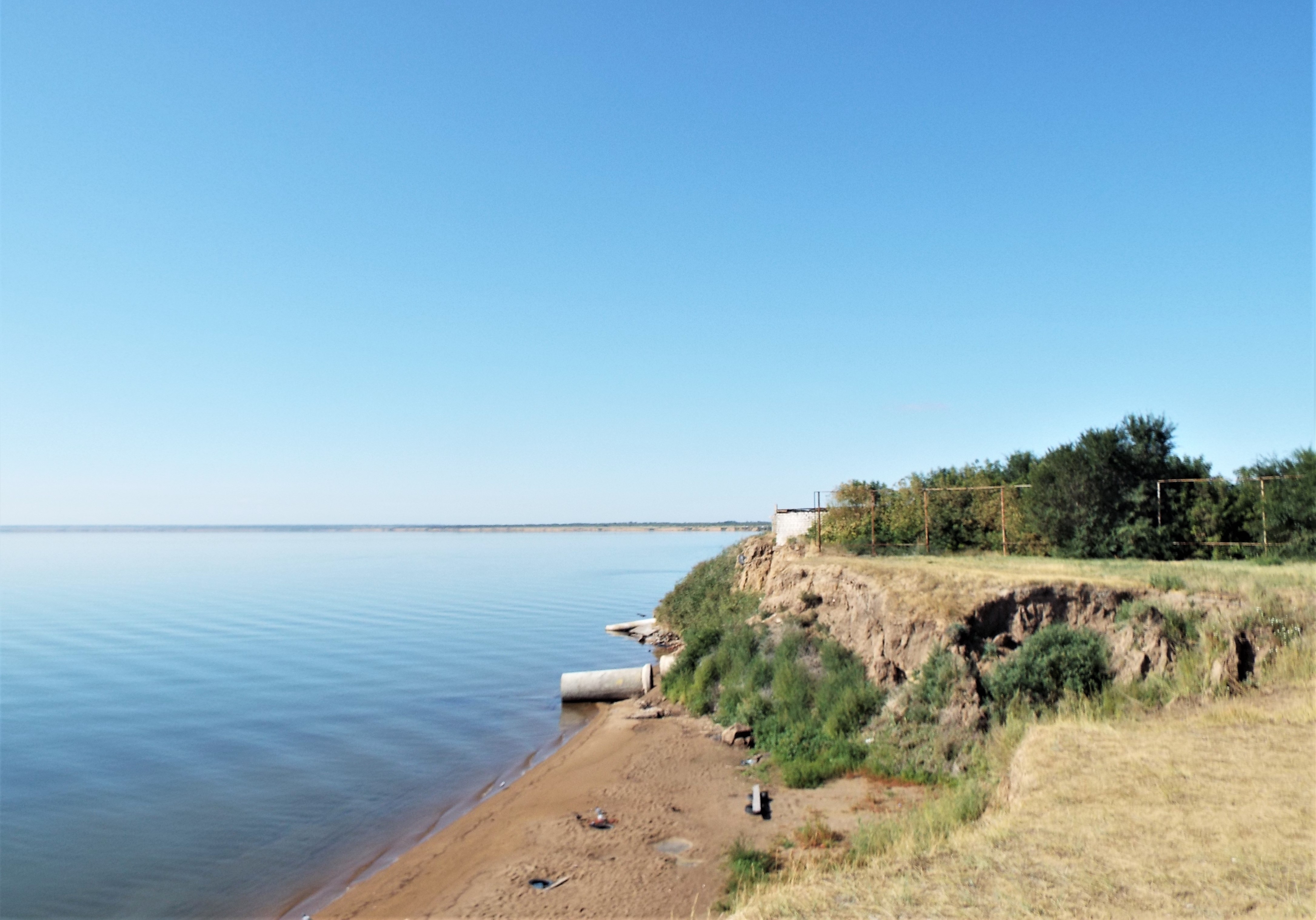 займо обрыв пляж