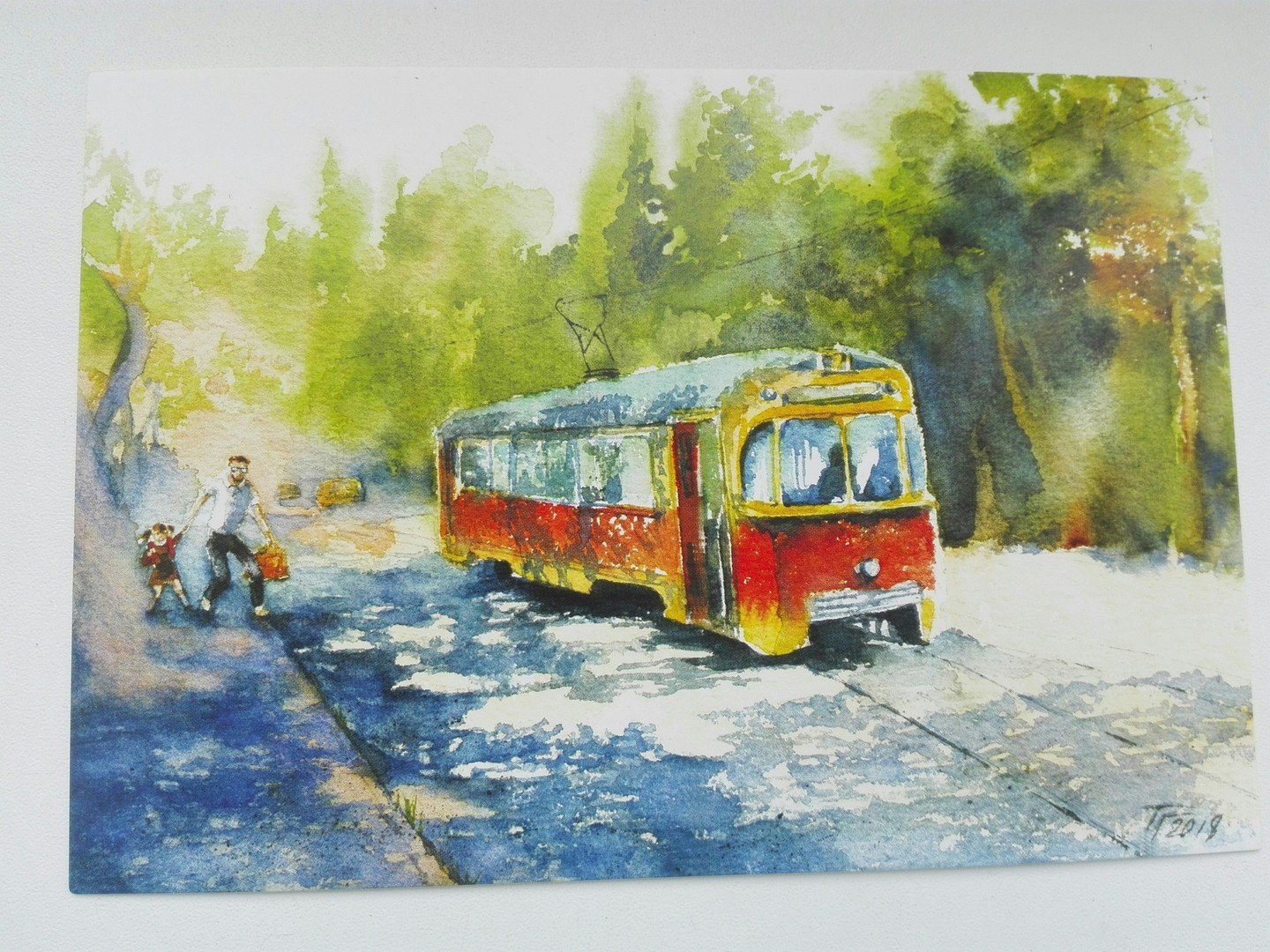 Краснодарские трамваи пейзаж