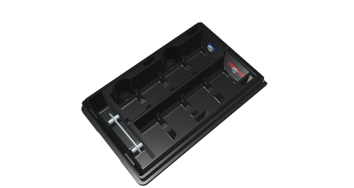 Battary case 2x18650 for Yaesu 3D-model for print