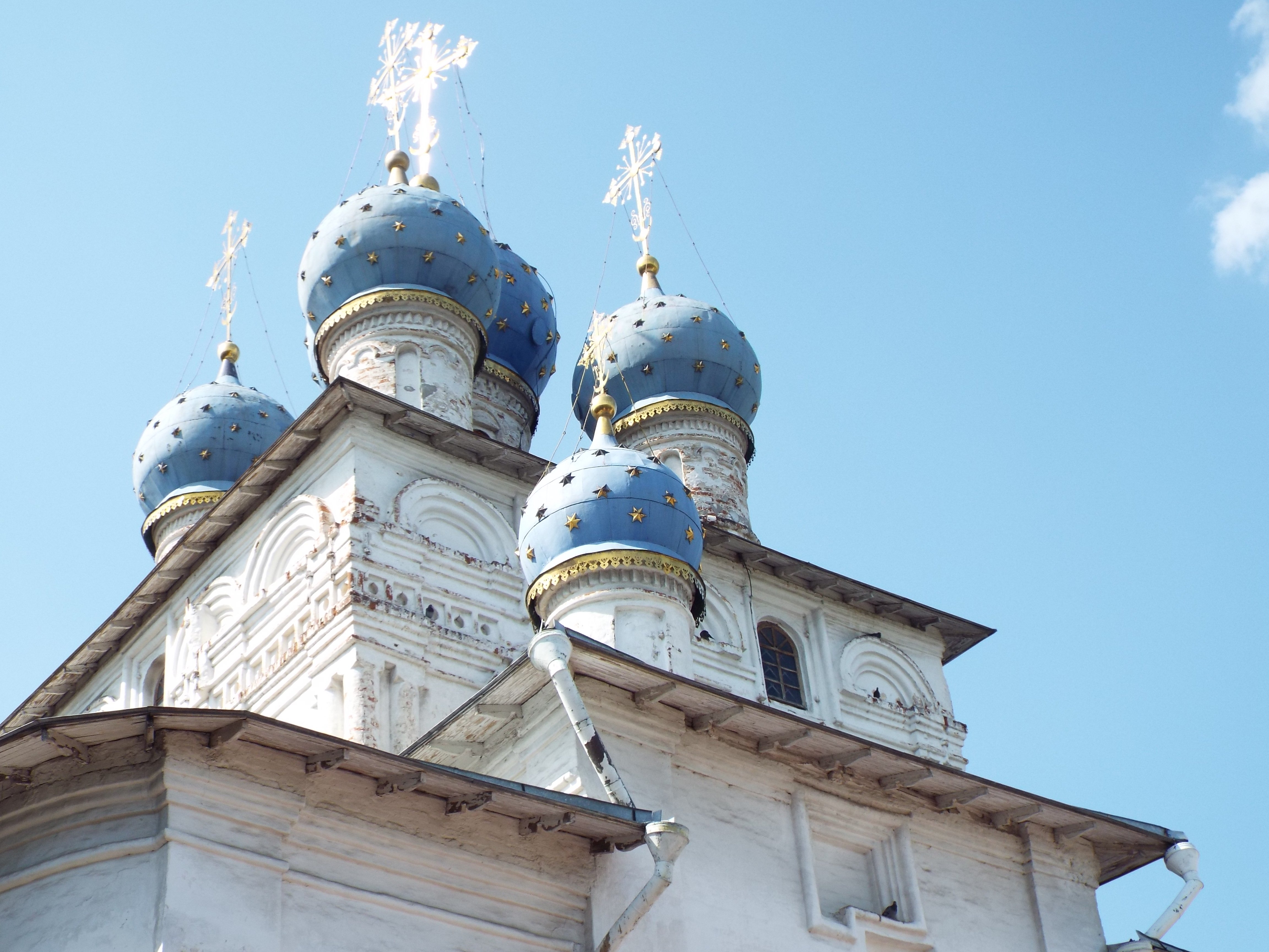 Тверь храм с синими куполами