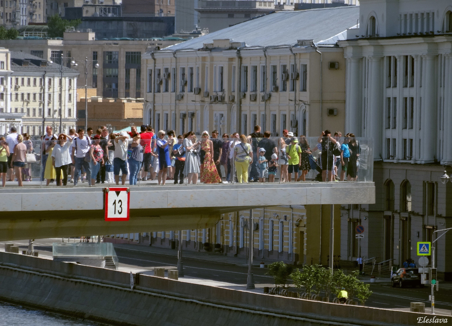 Парк Горького Москва Зарядье