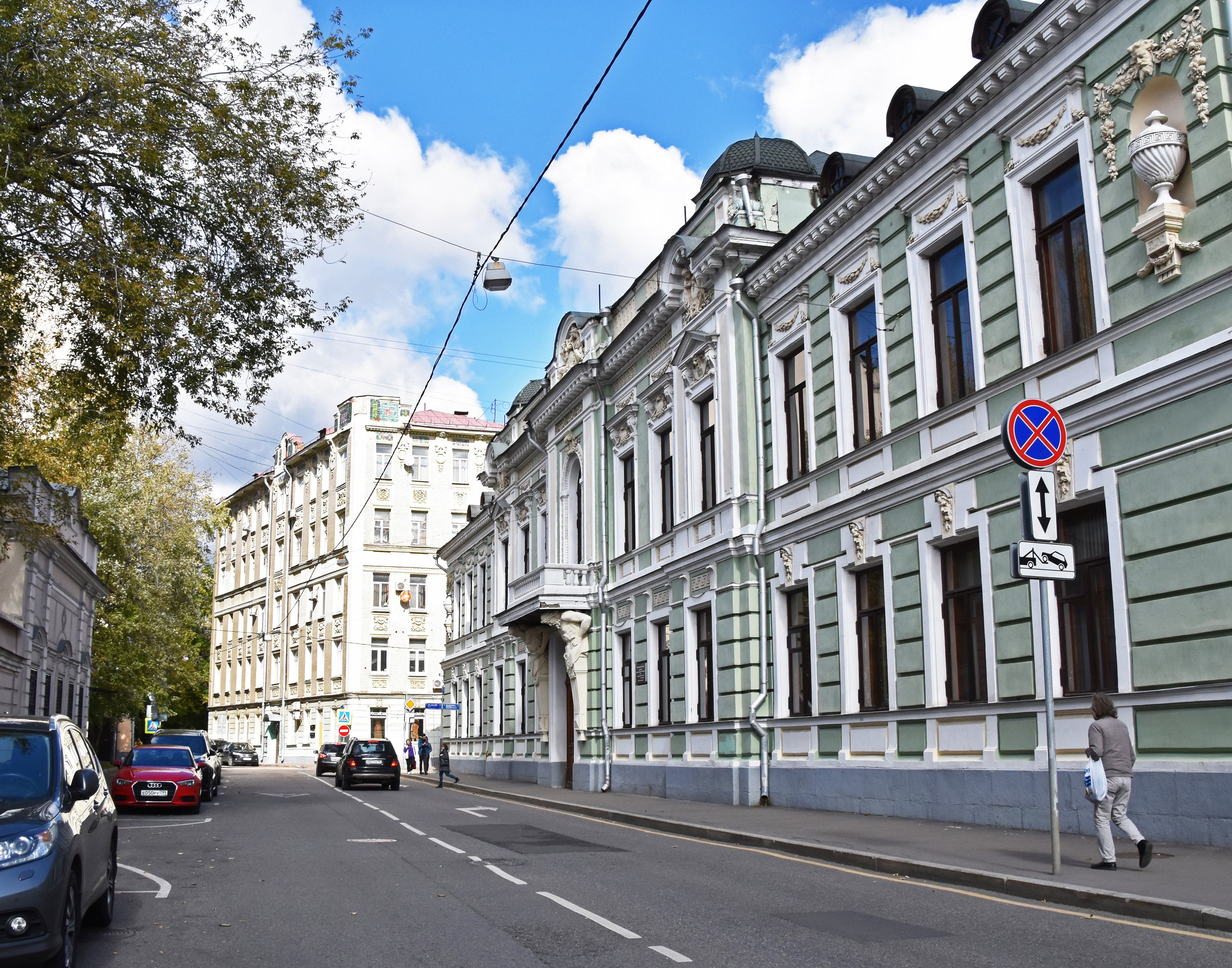 Особняк в подсосенском переулке. Подсосенский переулок 13. Усадьба н п Маттейсена.