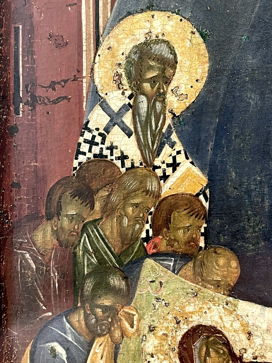 школа феофана грека. новгородская школа. школа феофана грека. феофан грек успение богородицы. школа феофана грека.