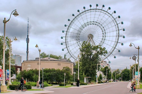 колесо обозрения на ВДНХ