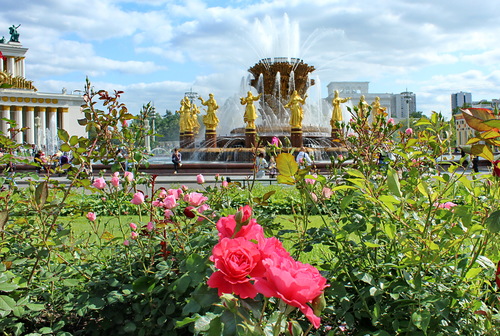 начало лета,ВДНХ