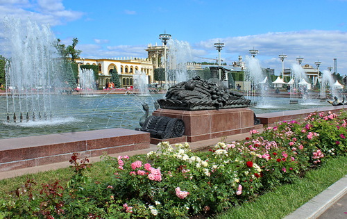 ВДНХ, фонтан "Каменный цветок"