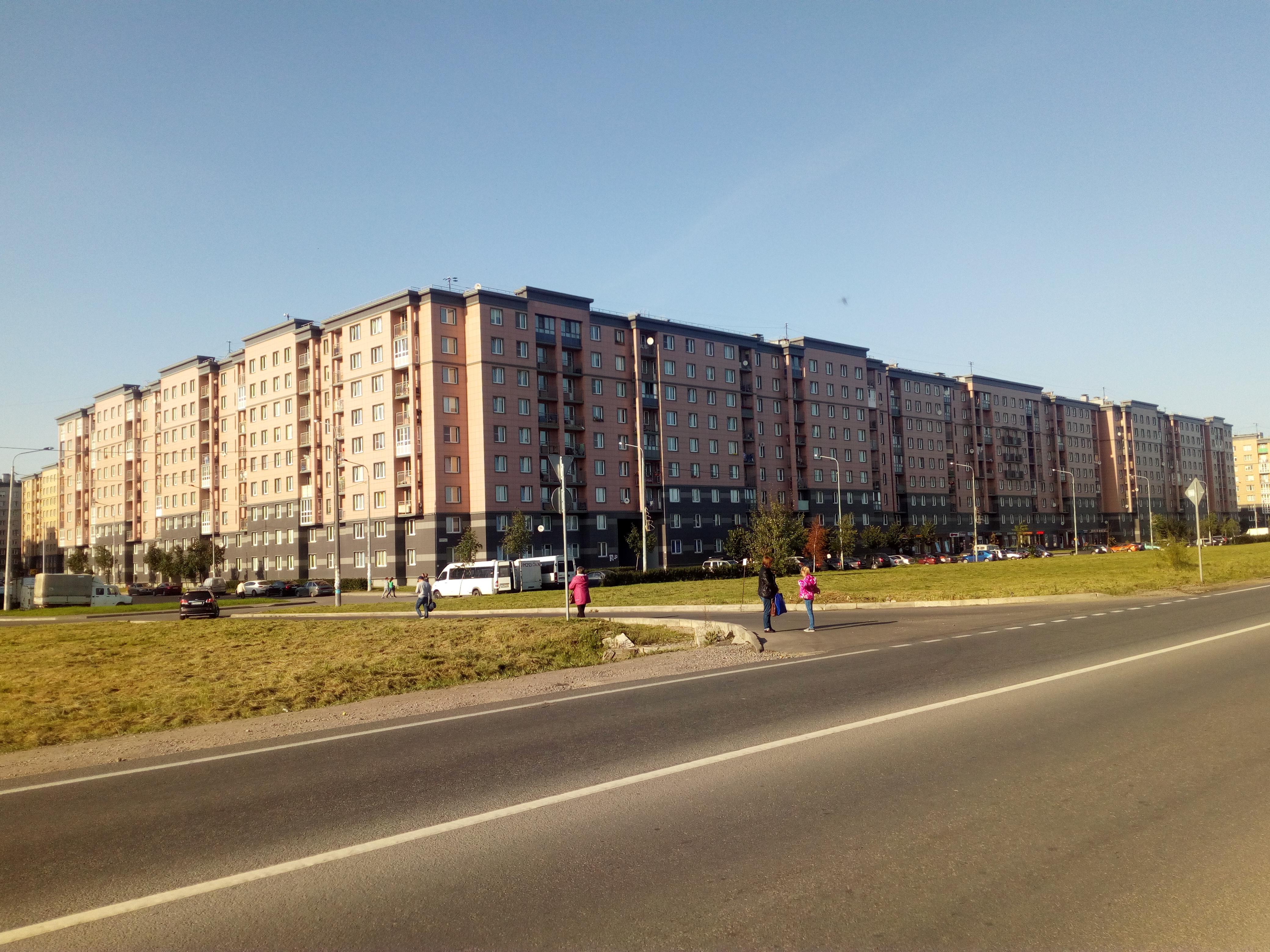 Колпинское шоссе 34к1, парадные 1-12 Колпинское шоссе 34к1, парадные 1-12