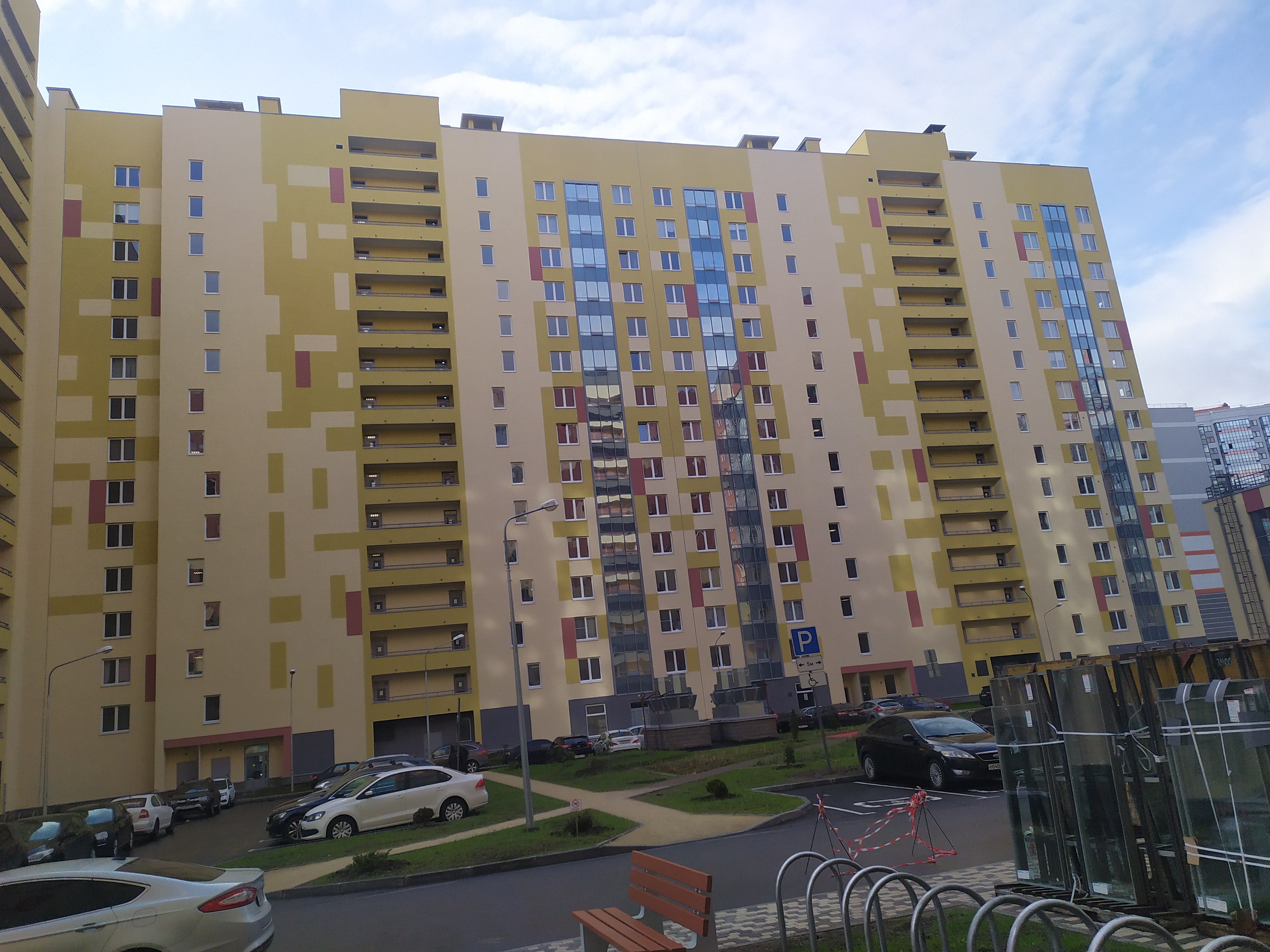 Кушелевская дорога 1к2, парадные 4-6 Кушелевская дорога 1к2, парадные 4-6