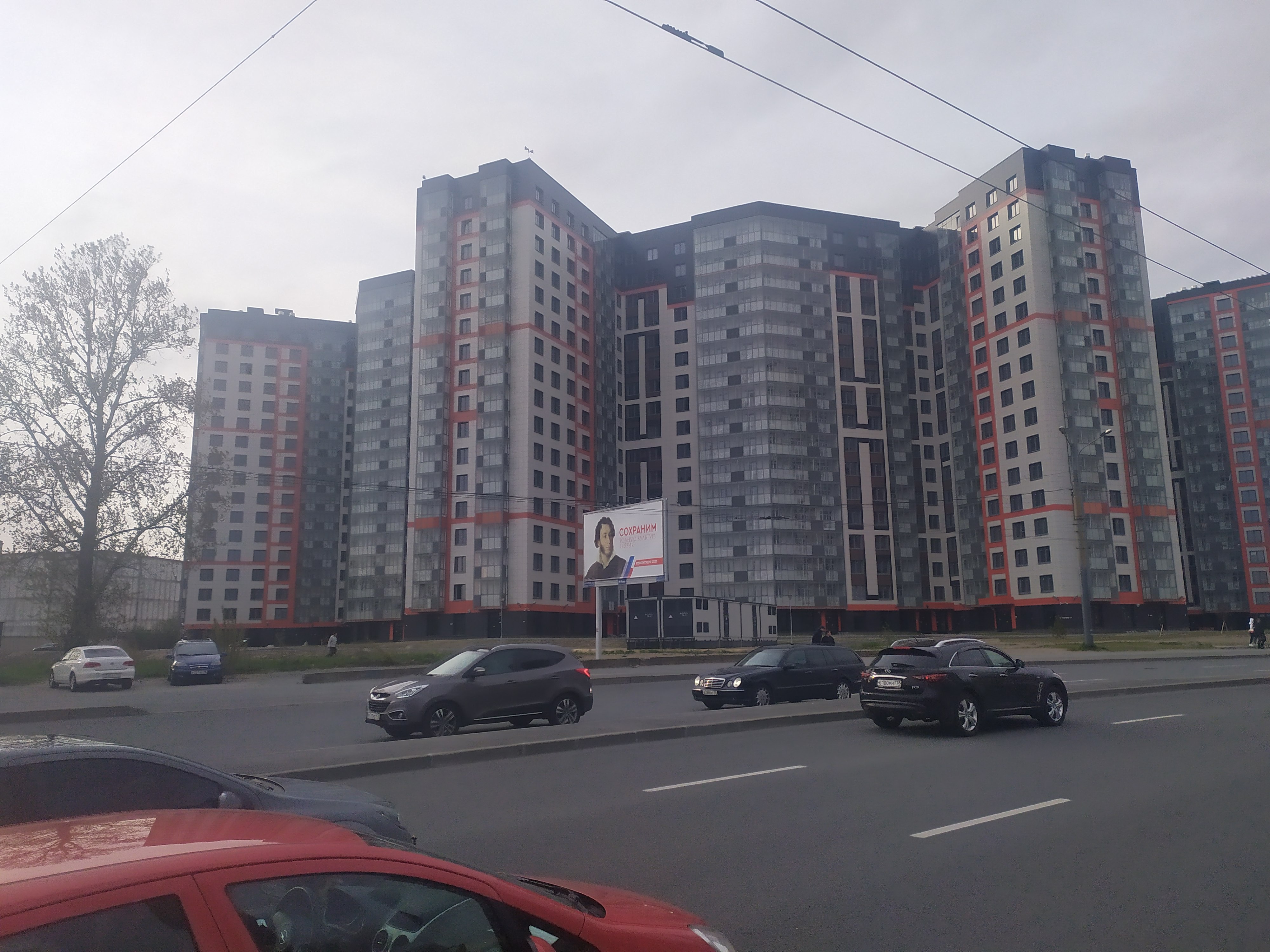 Кушелевская дорога 6к1, парадные 1-7