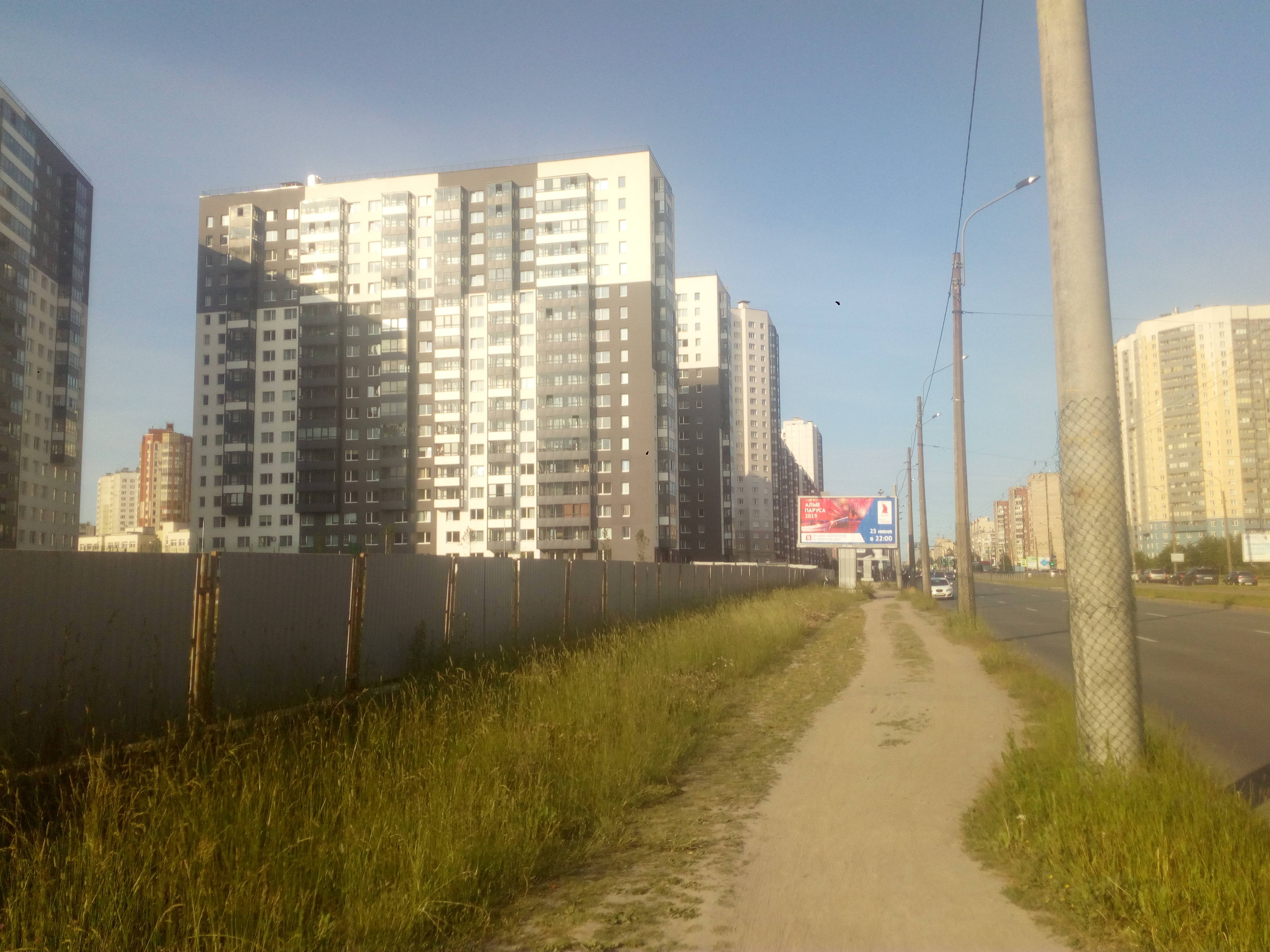 ул. Коллонтай 2к1, парадные 3-4
