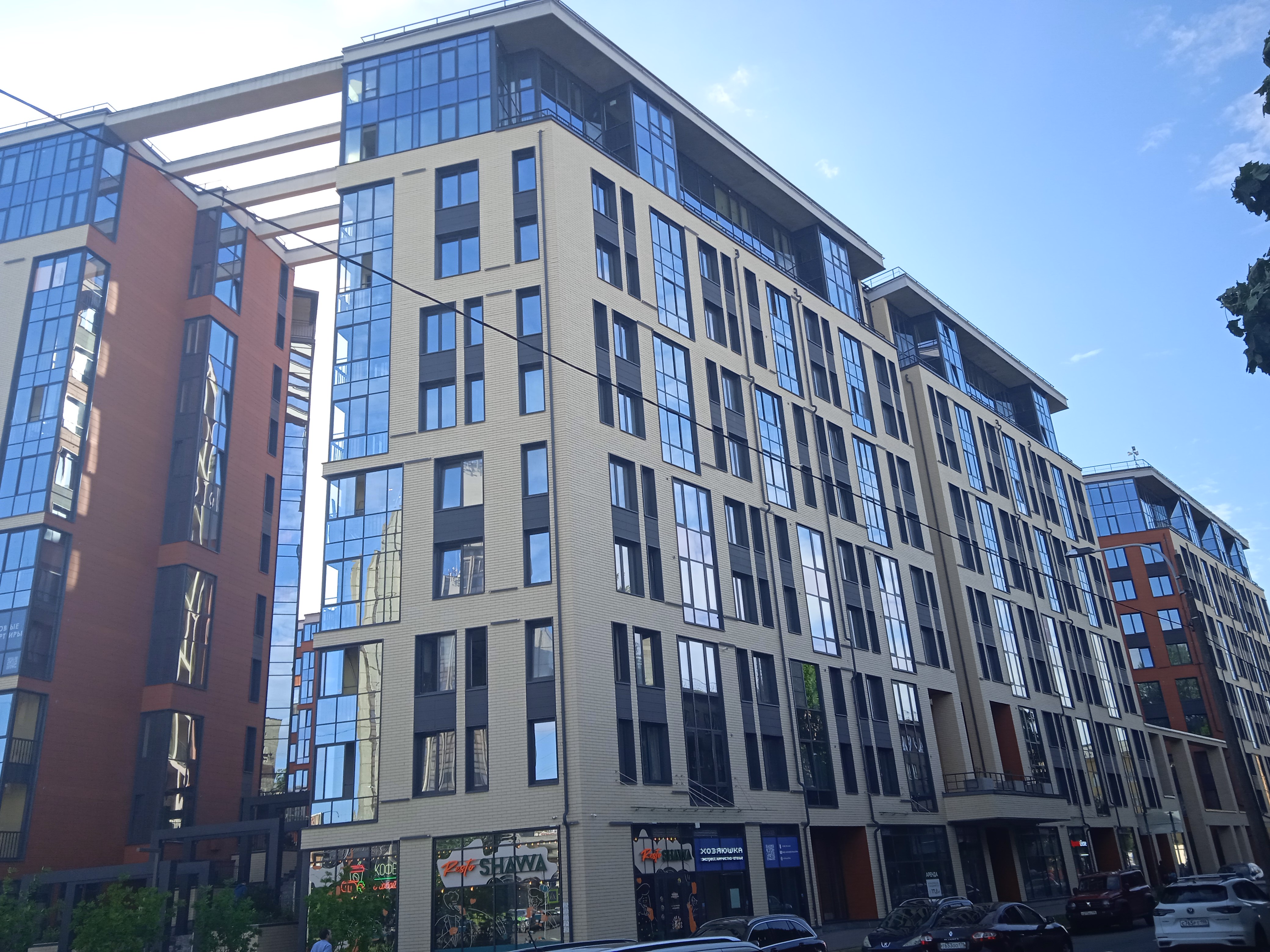 Белоостровская ул. 7, парадные 3-4 Белоостровская ул. 7, парадные 3-4