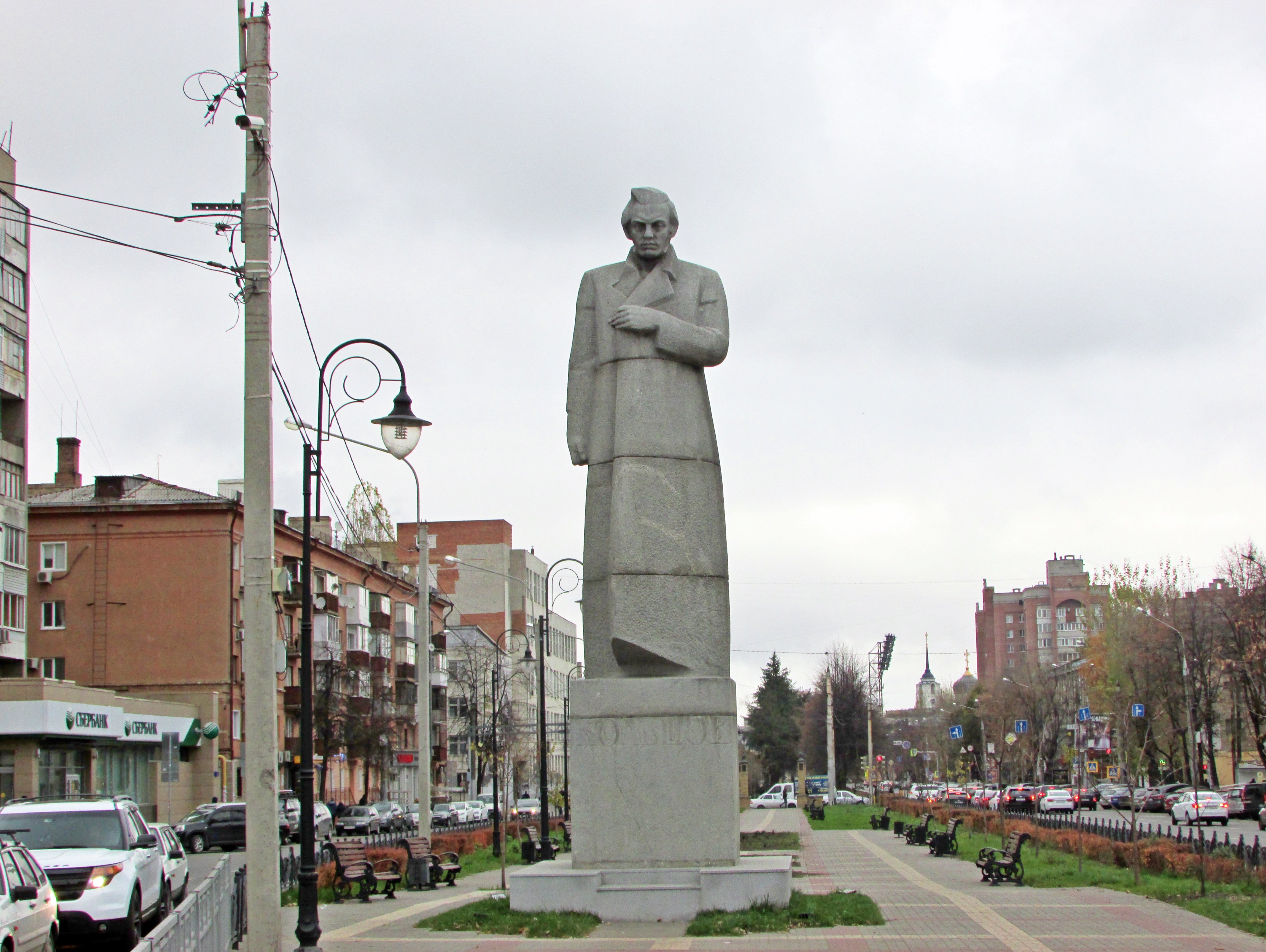 Памятник а. в. Кольцову (Воронеж, Кольцовский бульвар)