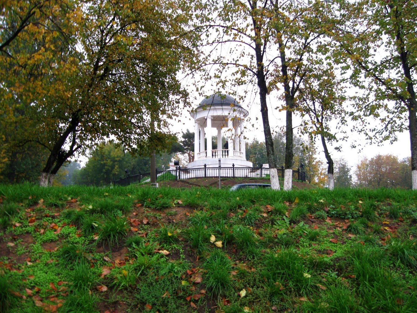 Осенняя Беседка Фото