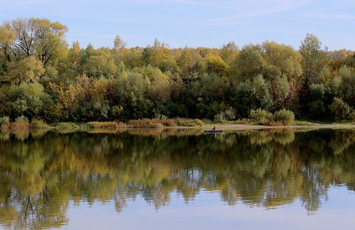 осень на реке Оке