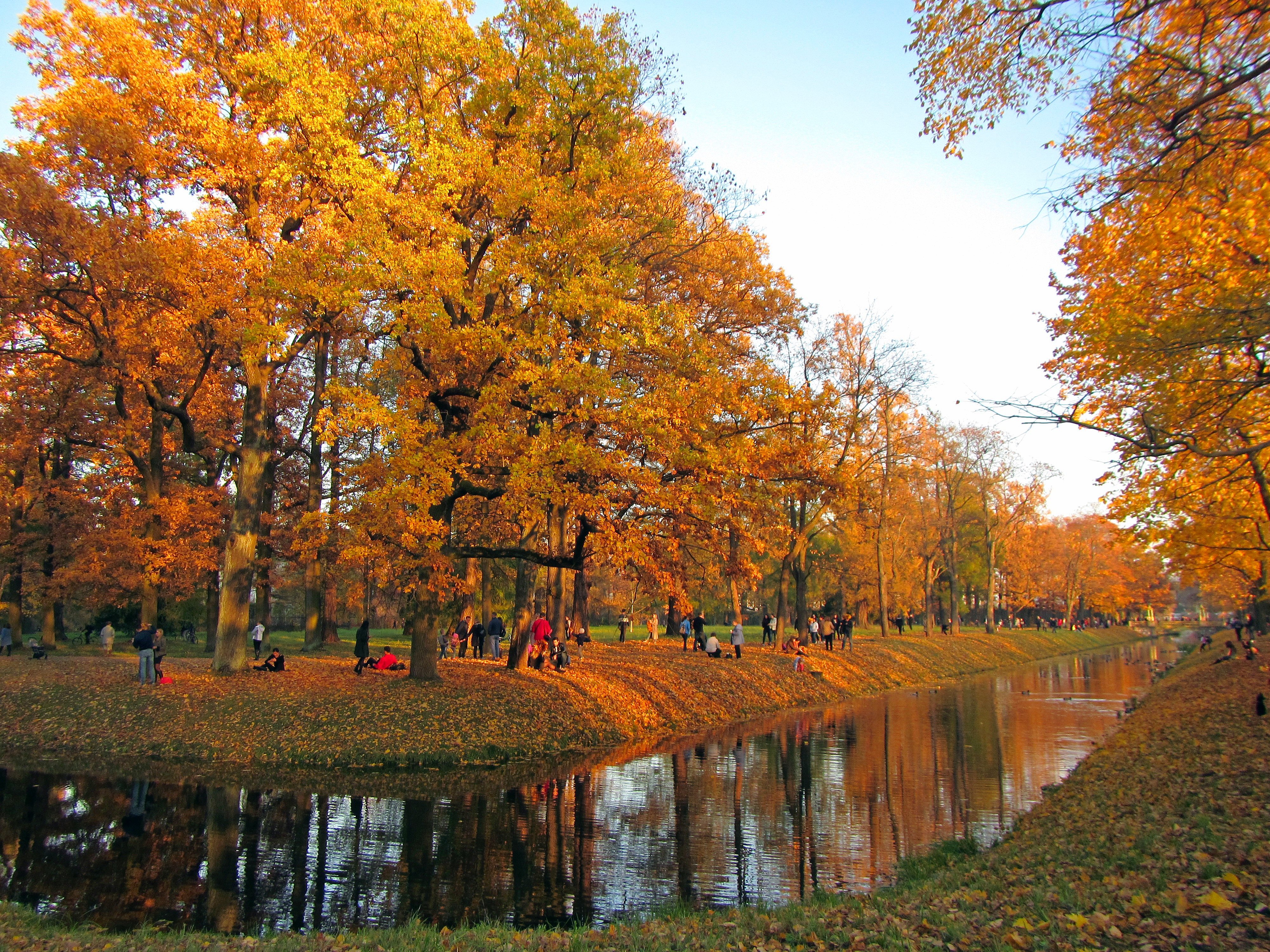 Осенний пейзаж Царское село